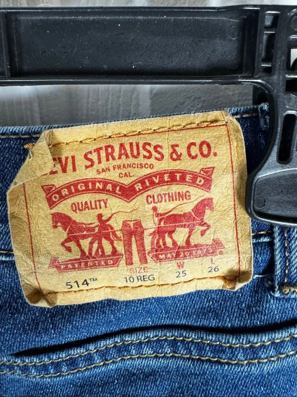 514 Levi’s Boys Straight Jeans Size 10R